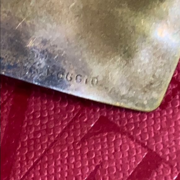 🖤SUSAN ROGGIO💕VTG brass cat brooch - Picture 10 of 12